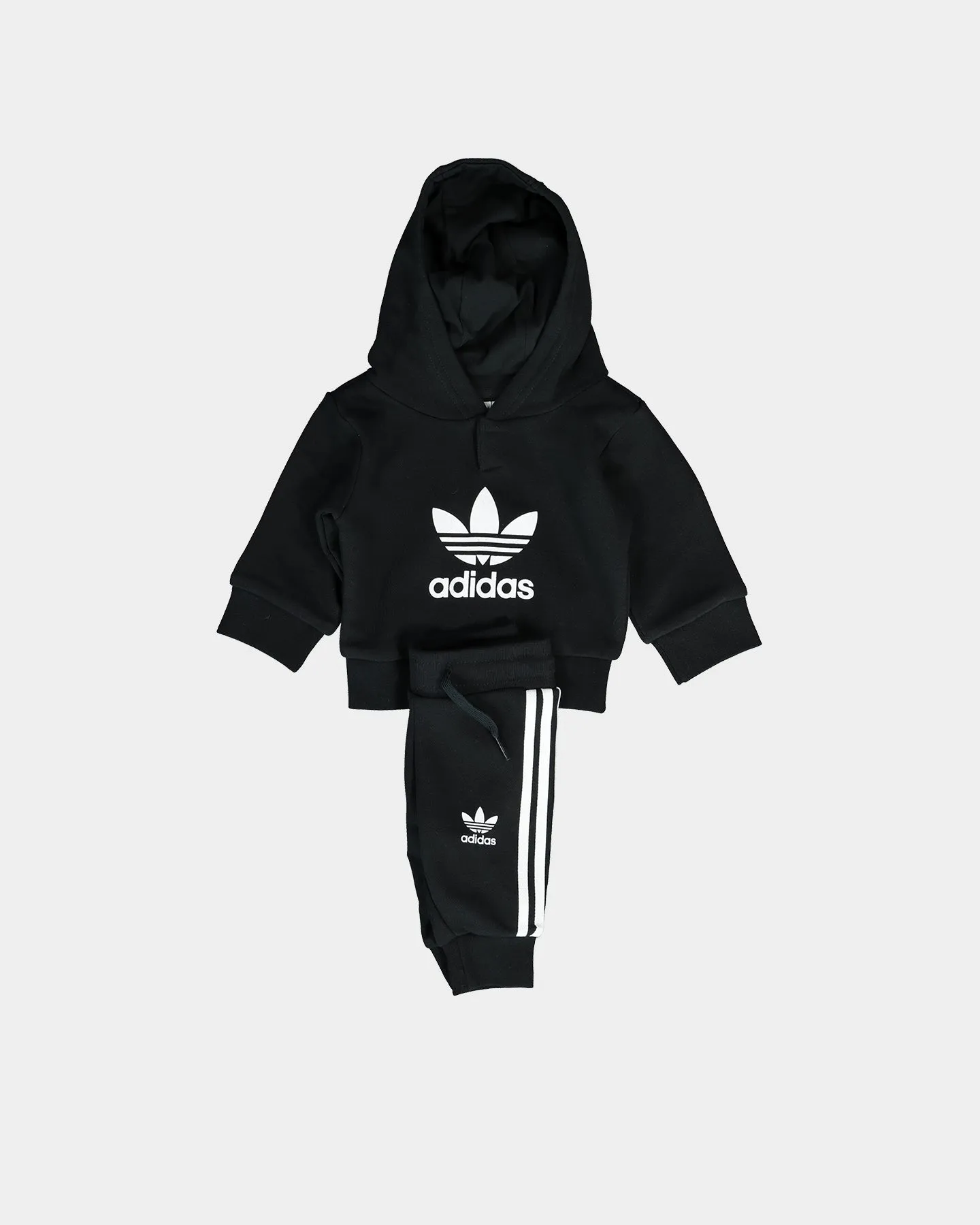 Adidas Infant Hoodie Set Black/White