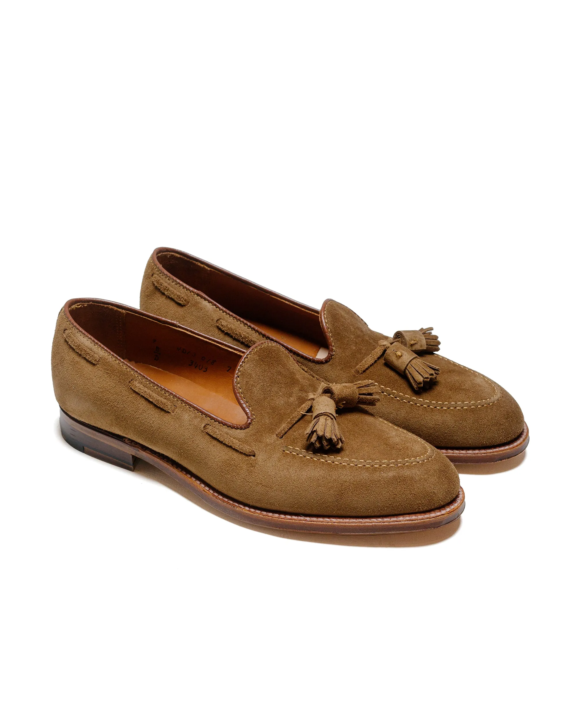 Alden Tassel Loafer Snuff Suede 3403