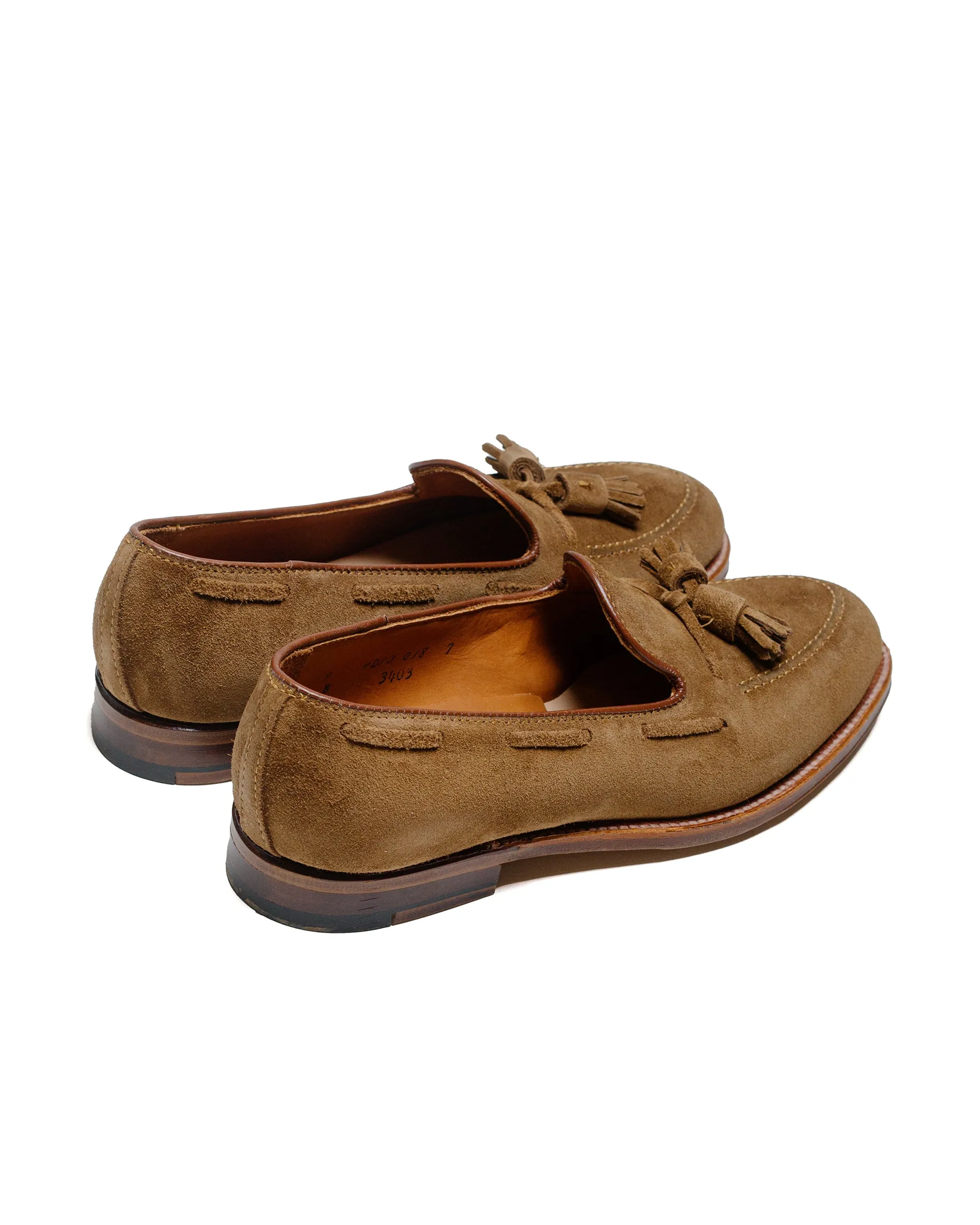 Alden Tassel Loafer Snuff Suede 3403