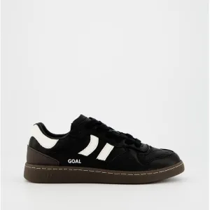 COOLWAY GOAL BLACK LEATHER SHOES