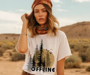 Offline Nature Tee | Comfort Colors Camping Tee
