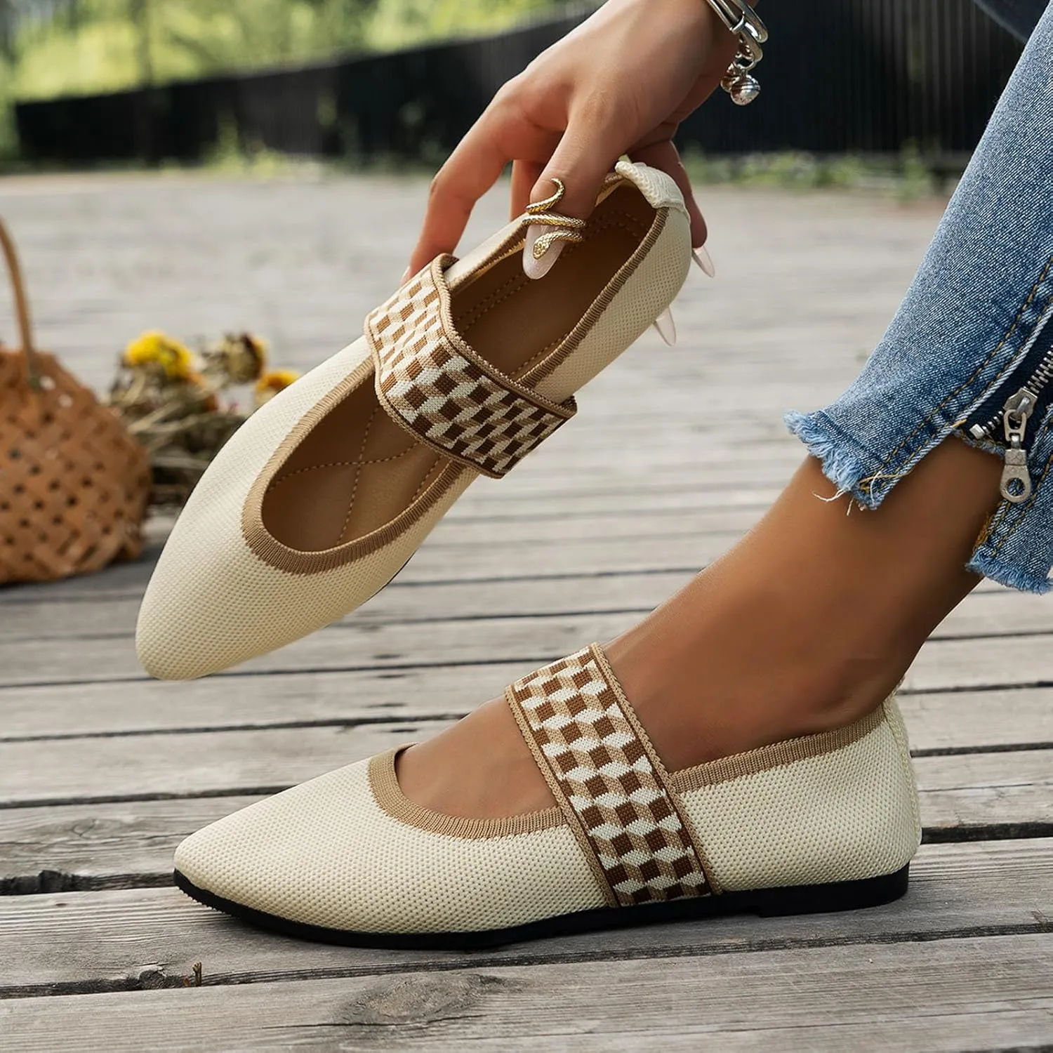Pretty Ballerinas Women's Balerina Shoes Medieval Flat Summer Shoes Girls Comfortable Velvet Sandals Women