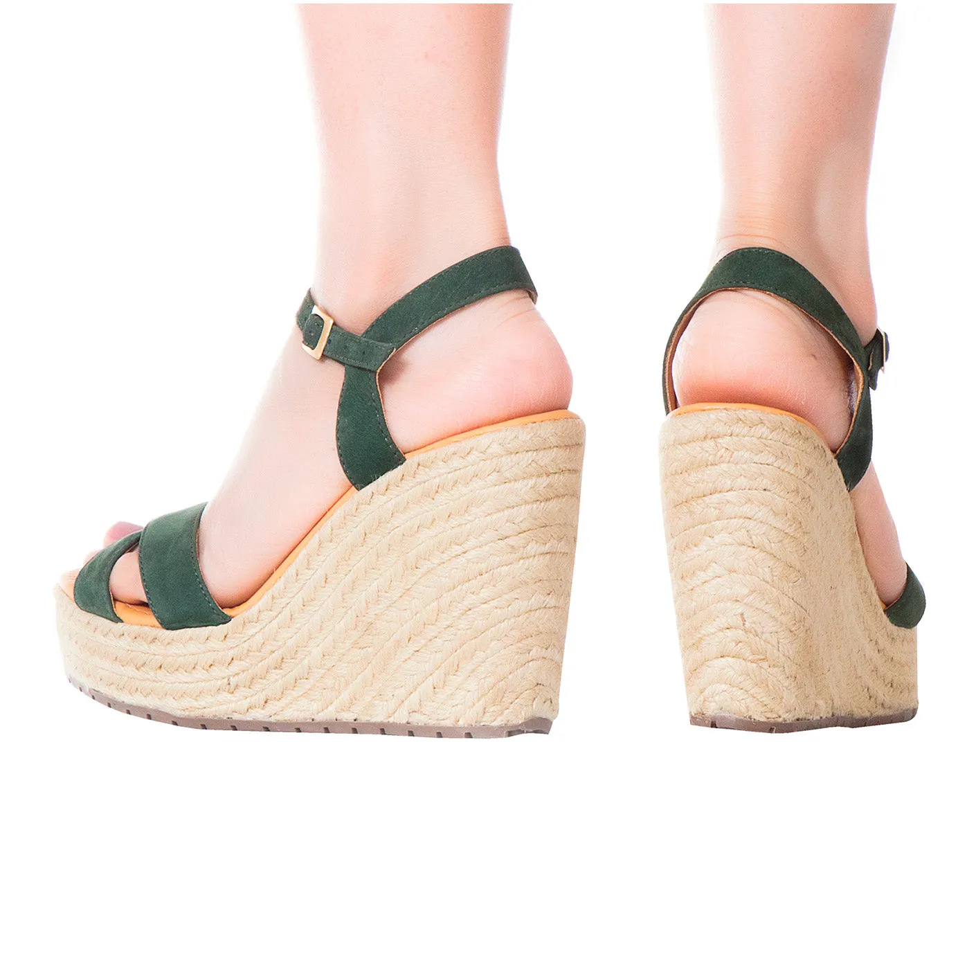 Silvia Cobos CRISS CROSS Ankle Strap Wedges