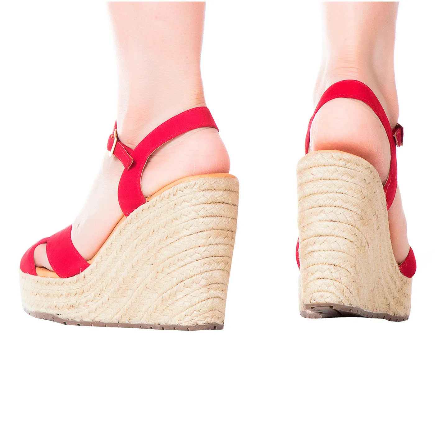 Silvia Cobos CRISS CROSS Ankle Strap Wedges