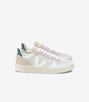 V-10 Suede (Jade/White/Multico) - VEJA