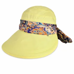 Vbiger New Detachable Sunbonnet for Outdoors Sport Foldable Visor with Zipper and Huge Bongrace
