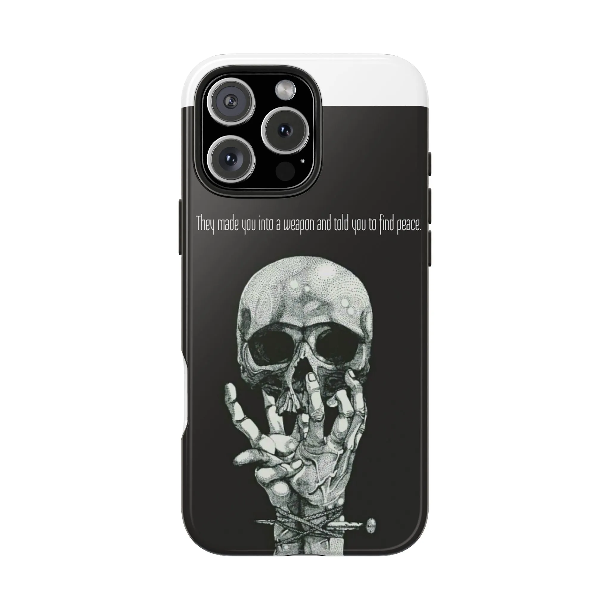Weapon=Peace Tough Phone Cases