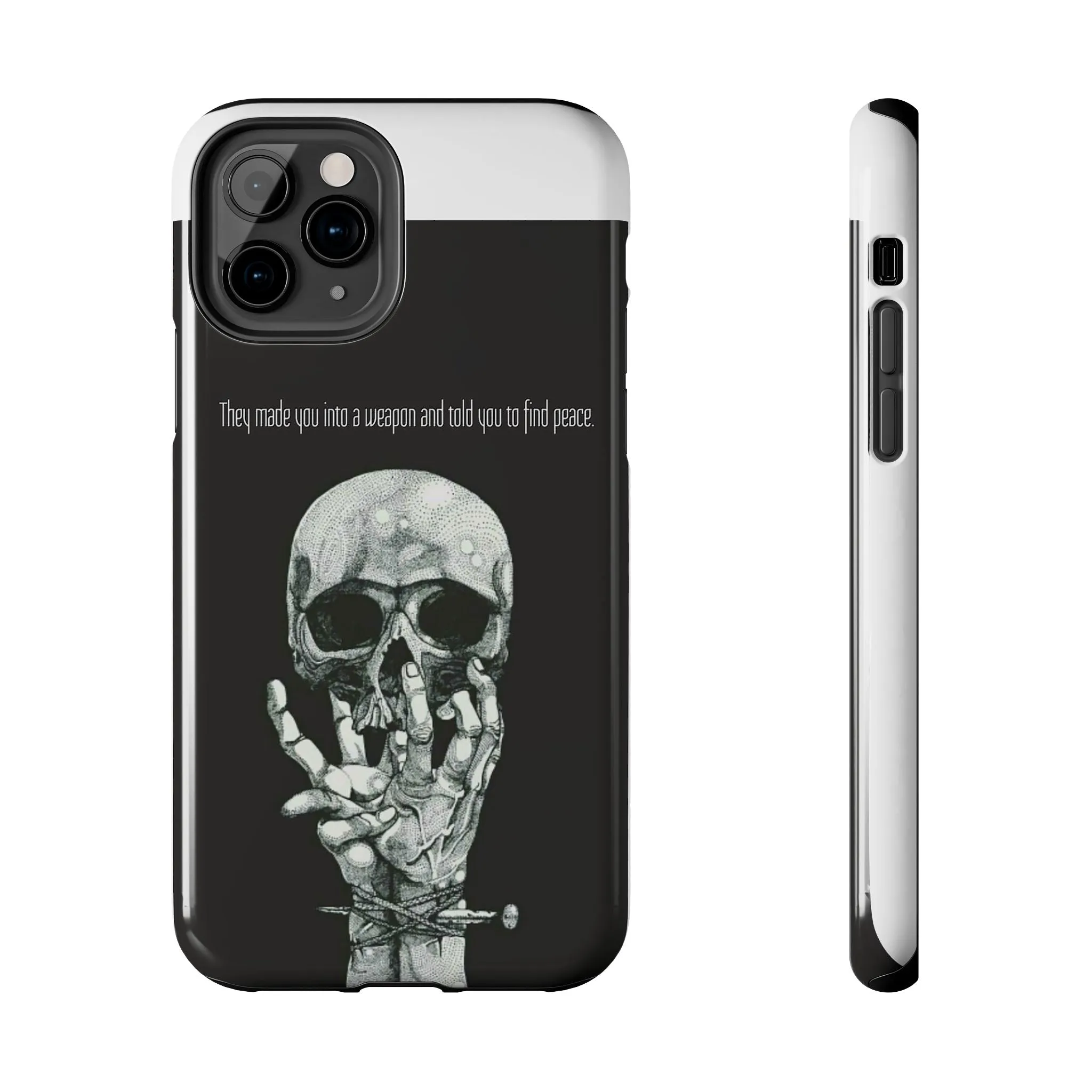 Weapon=Peace Tough Phone Cases