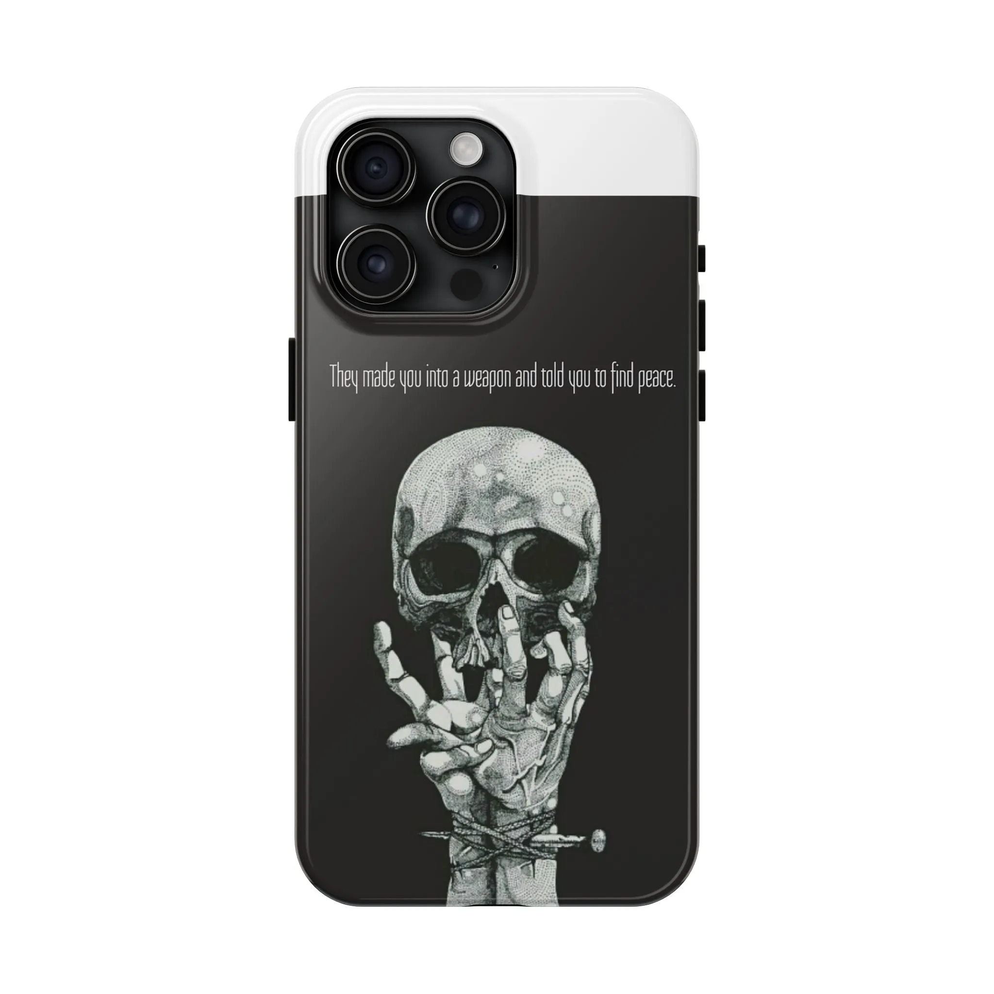 Weapon=Peace Tough Phone Cases