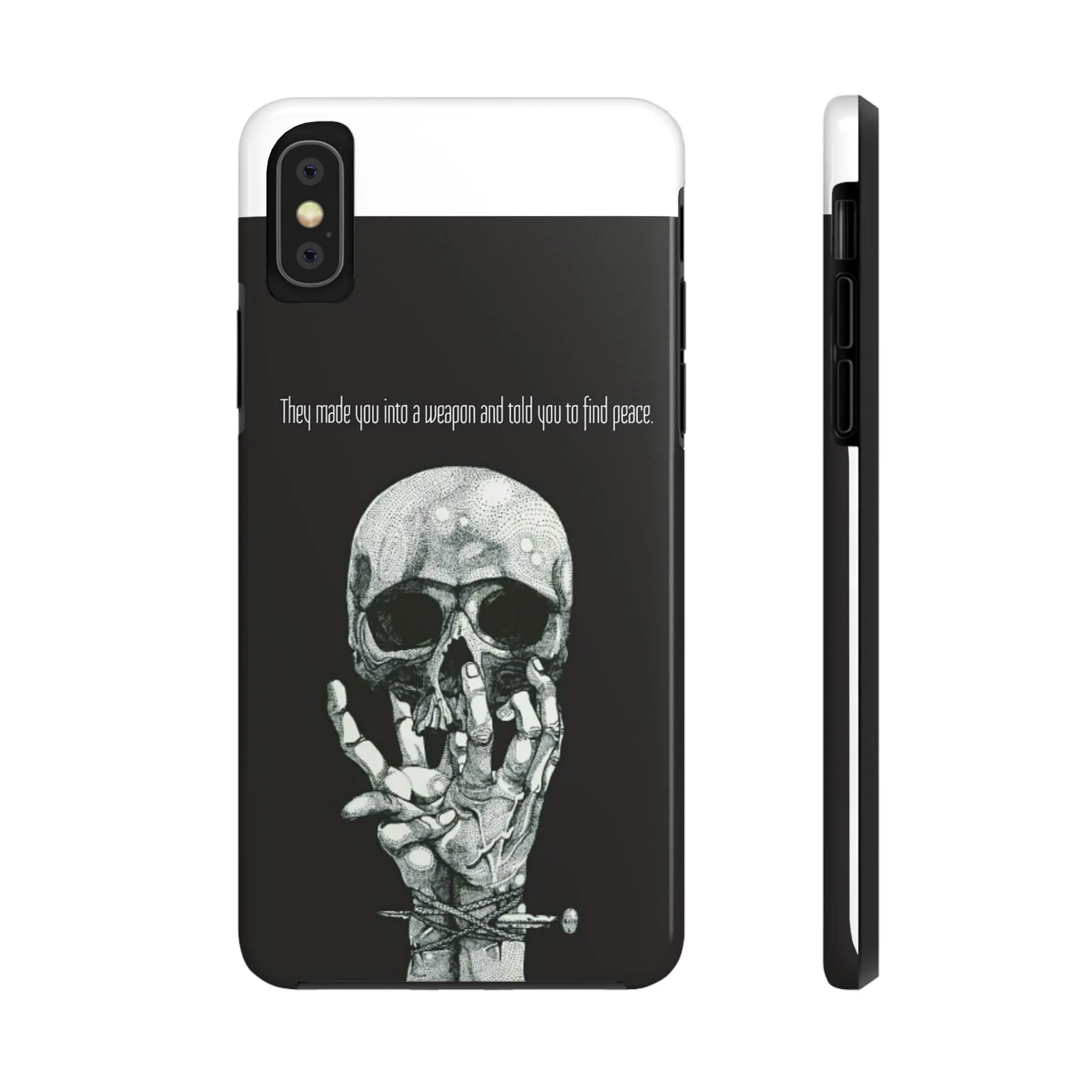 Weapon=Peace Tough Phone Cases
