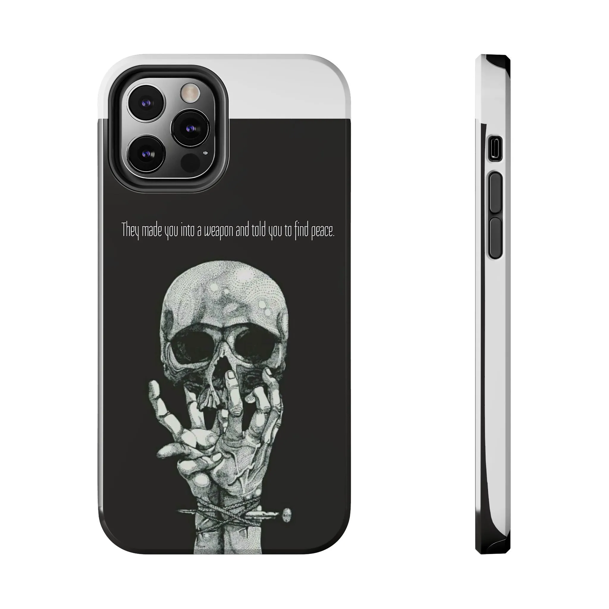 Weapon=Peace Tough Phone Cases