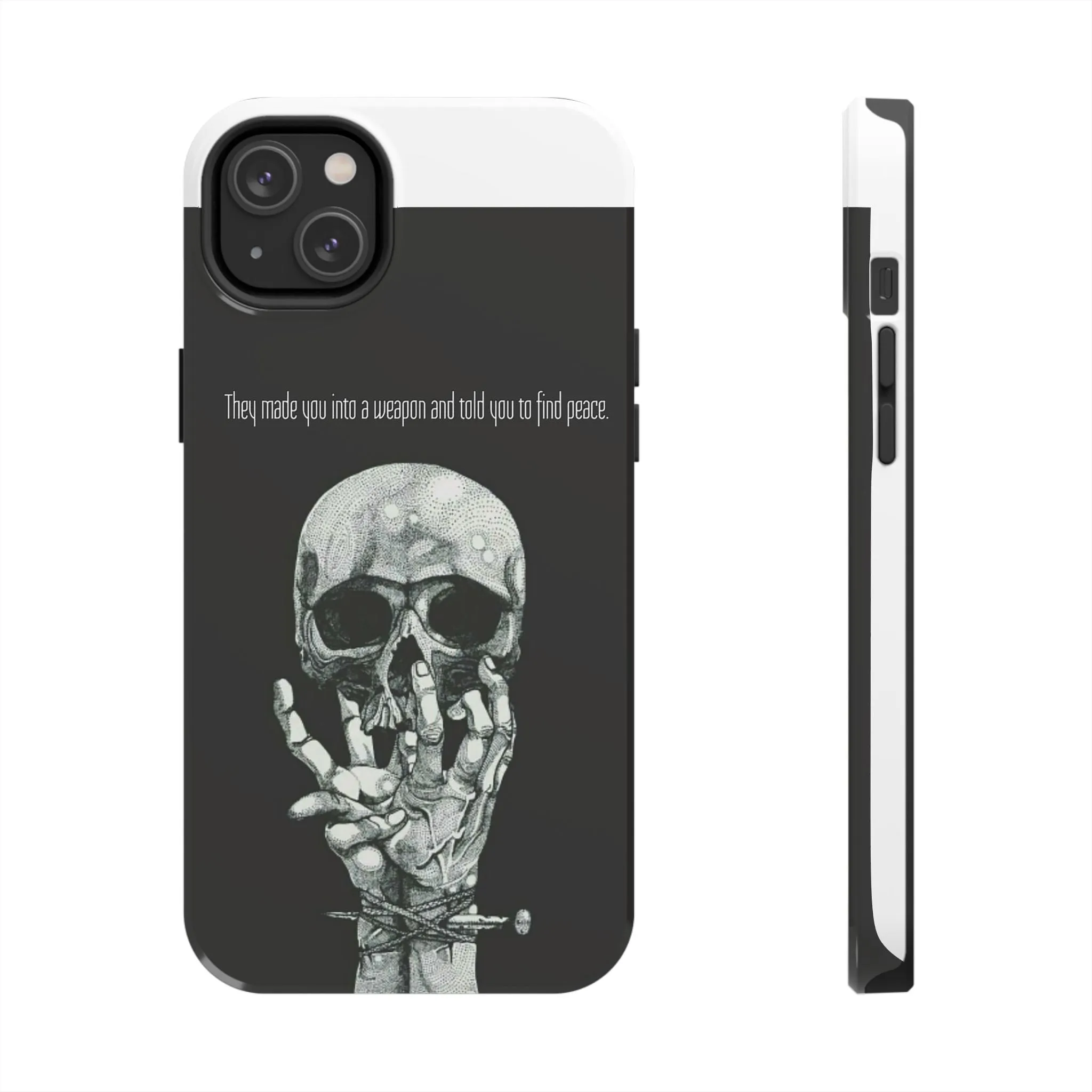 Weapon=Peace Tough Phone Cases