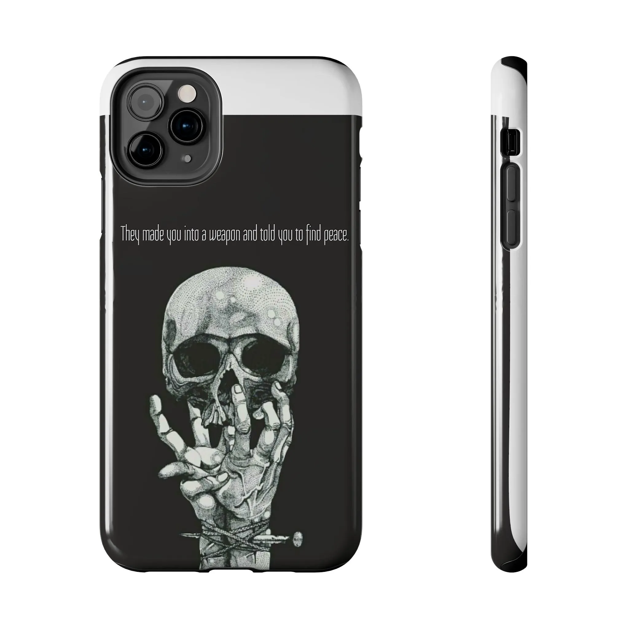 Weapon=Peace Tough Phone Cases