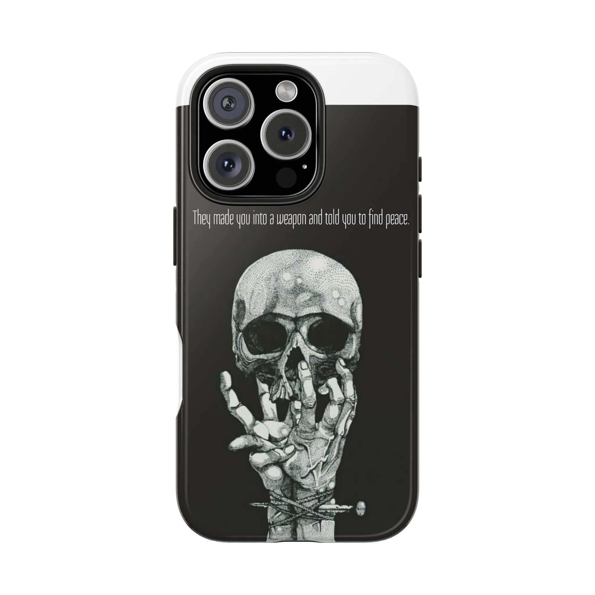 Weapon=Peace Tough Phone Cases