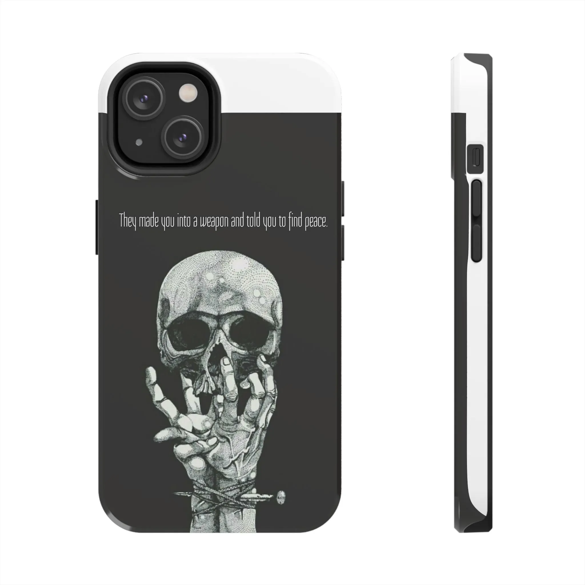Weapon=Peace Tough Phone Cases