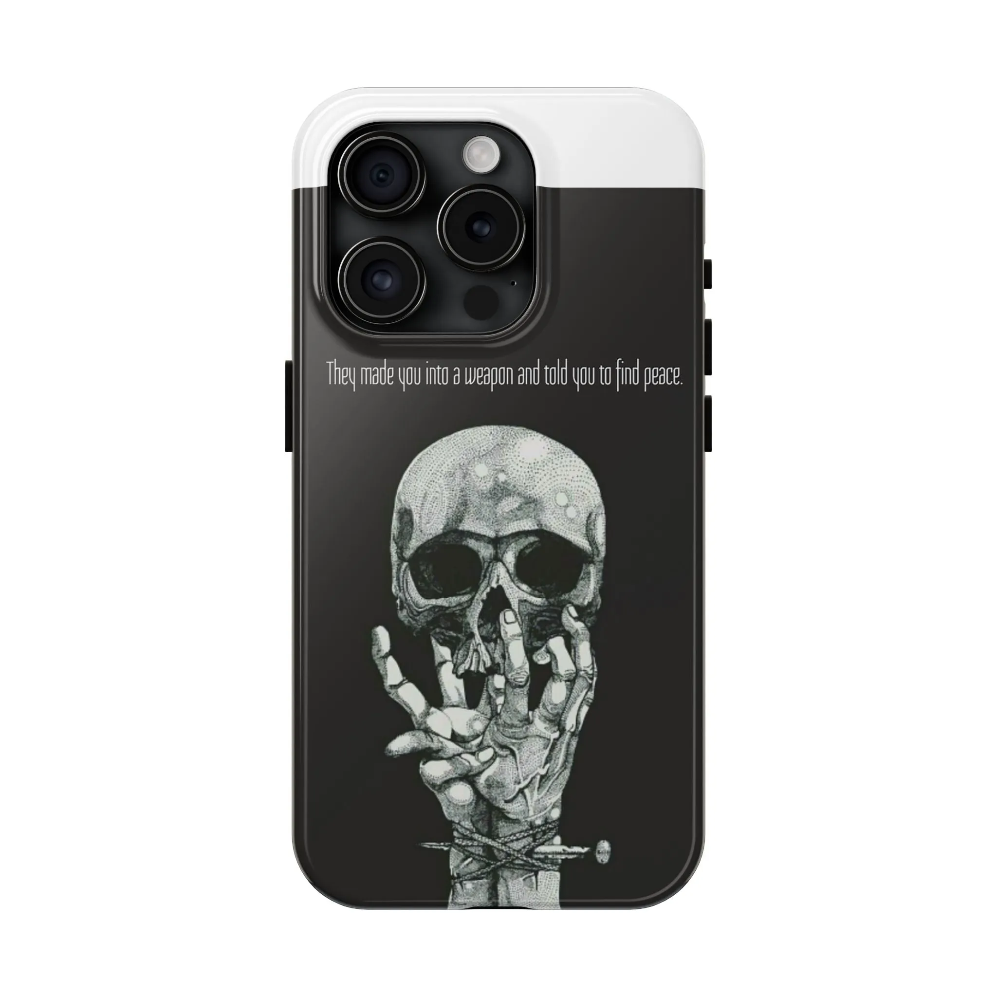 Weapon=Peace Tough Phone Cases