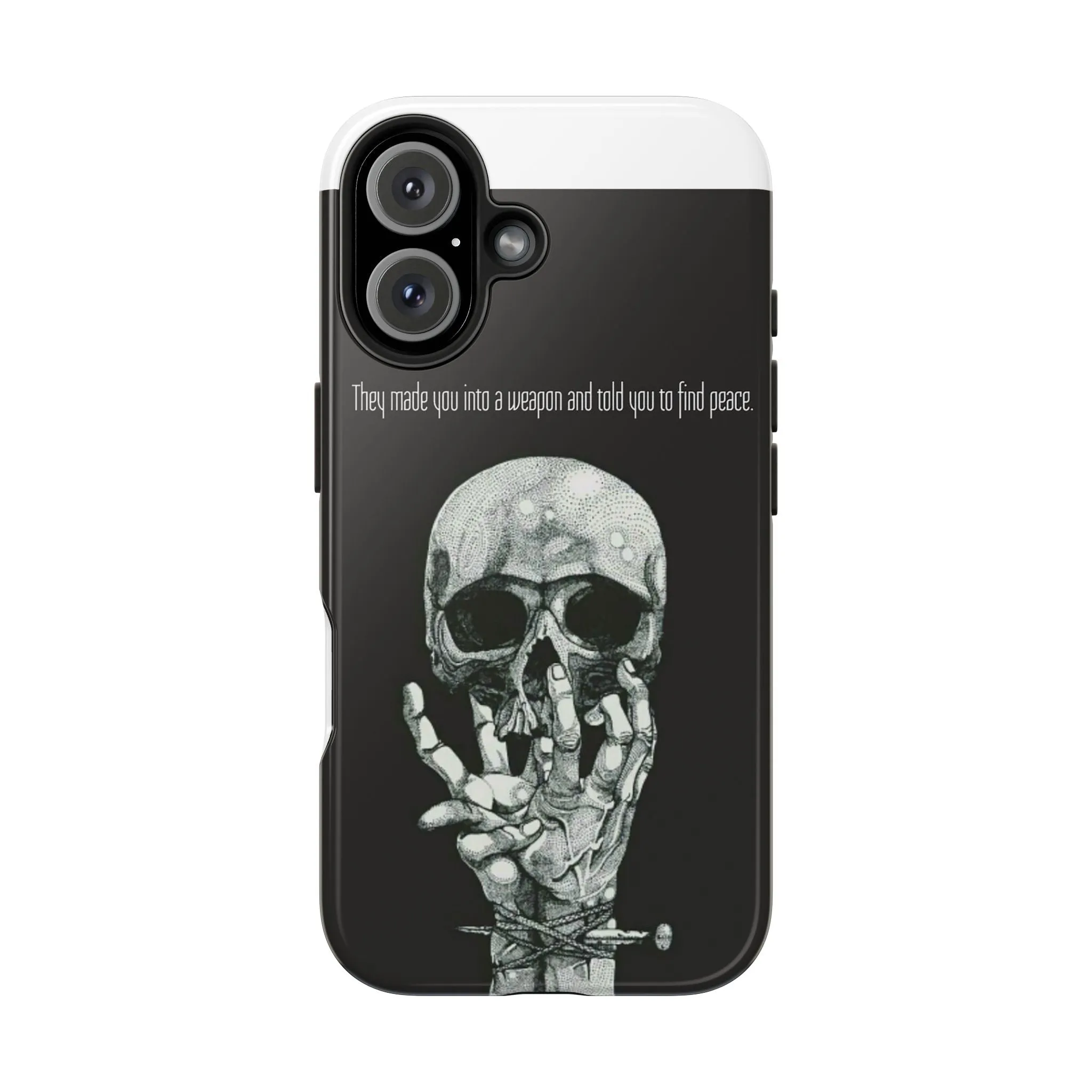 Weapon=Peace Tough Phone Cases