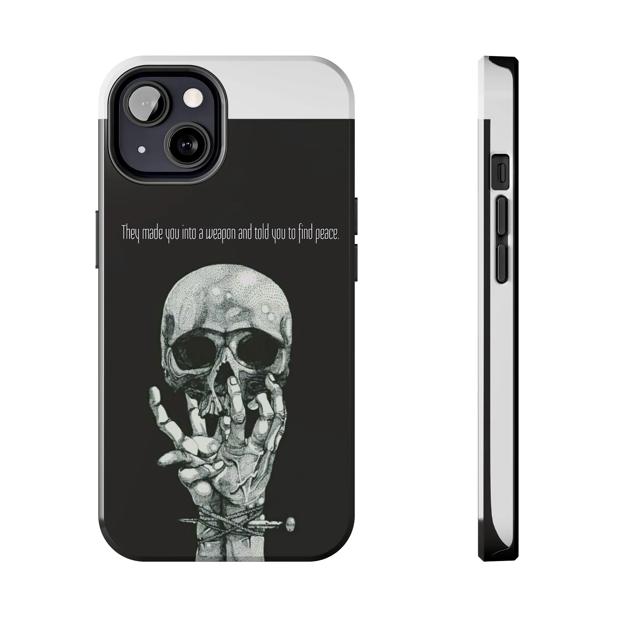 Weapon=Peace Tough Phone Cases