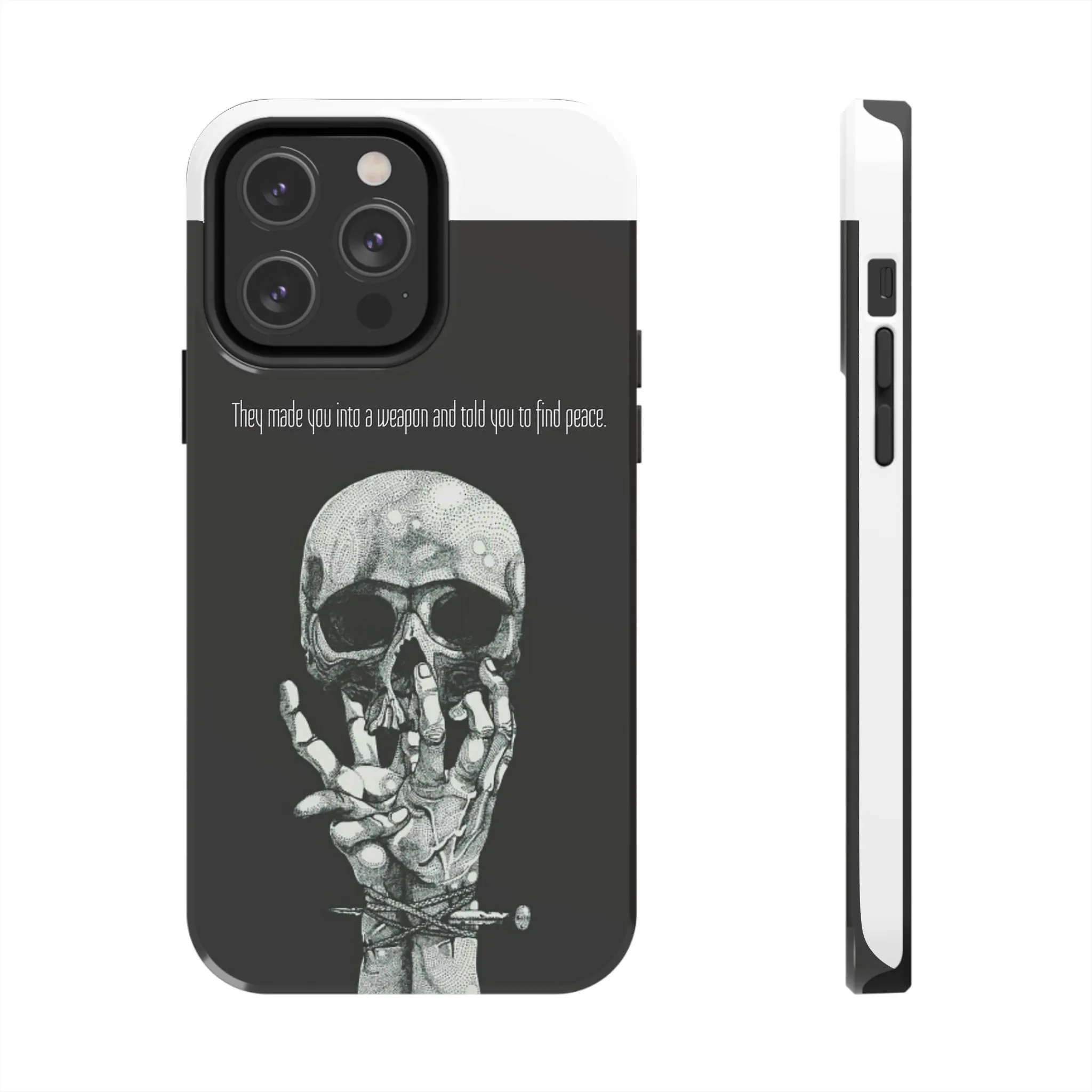 Weapon=Peace Tough Phone Cases