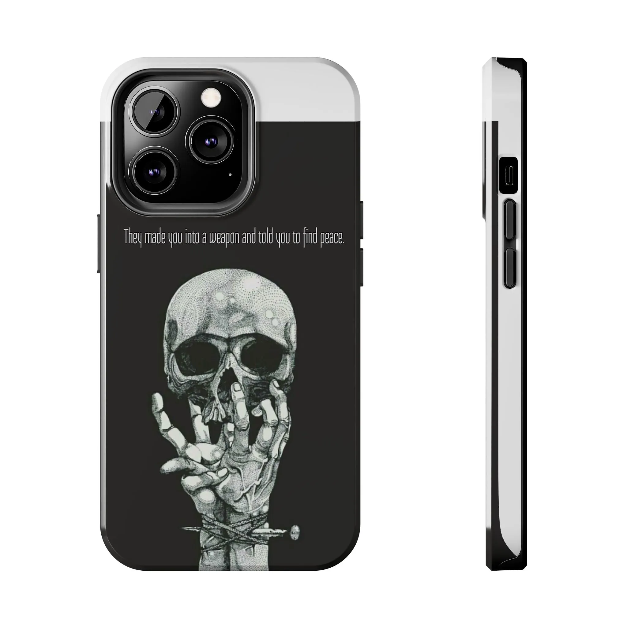 Weapon=Peace Tough Phone Cases