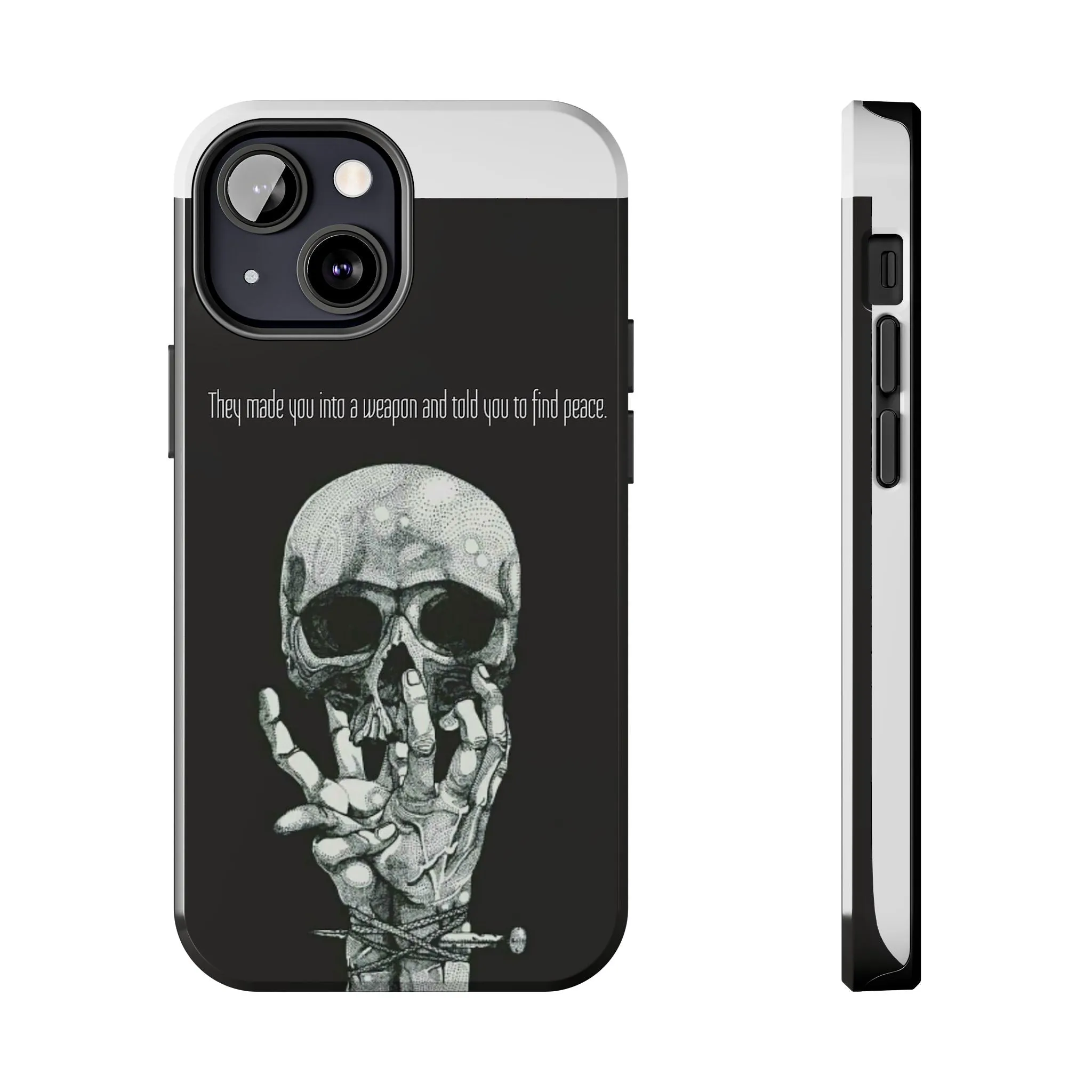 Weapon=Peace Tough Phone Cases