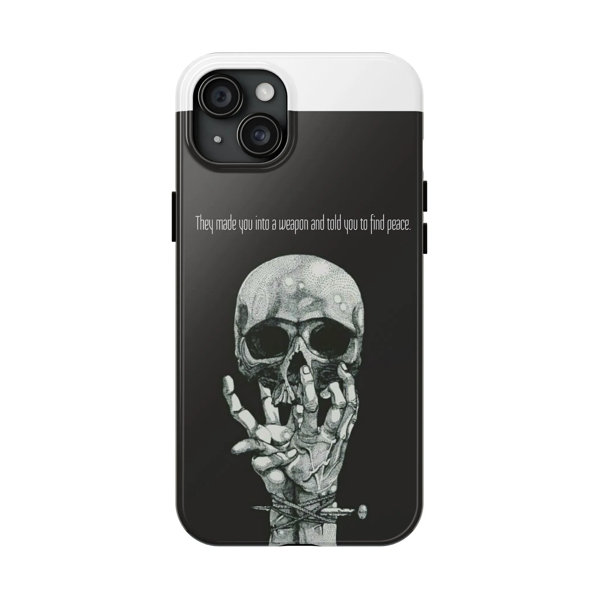 Weapon=Peace Tough Phone Cases