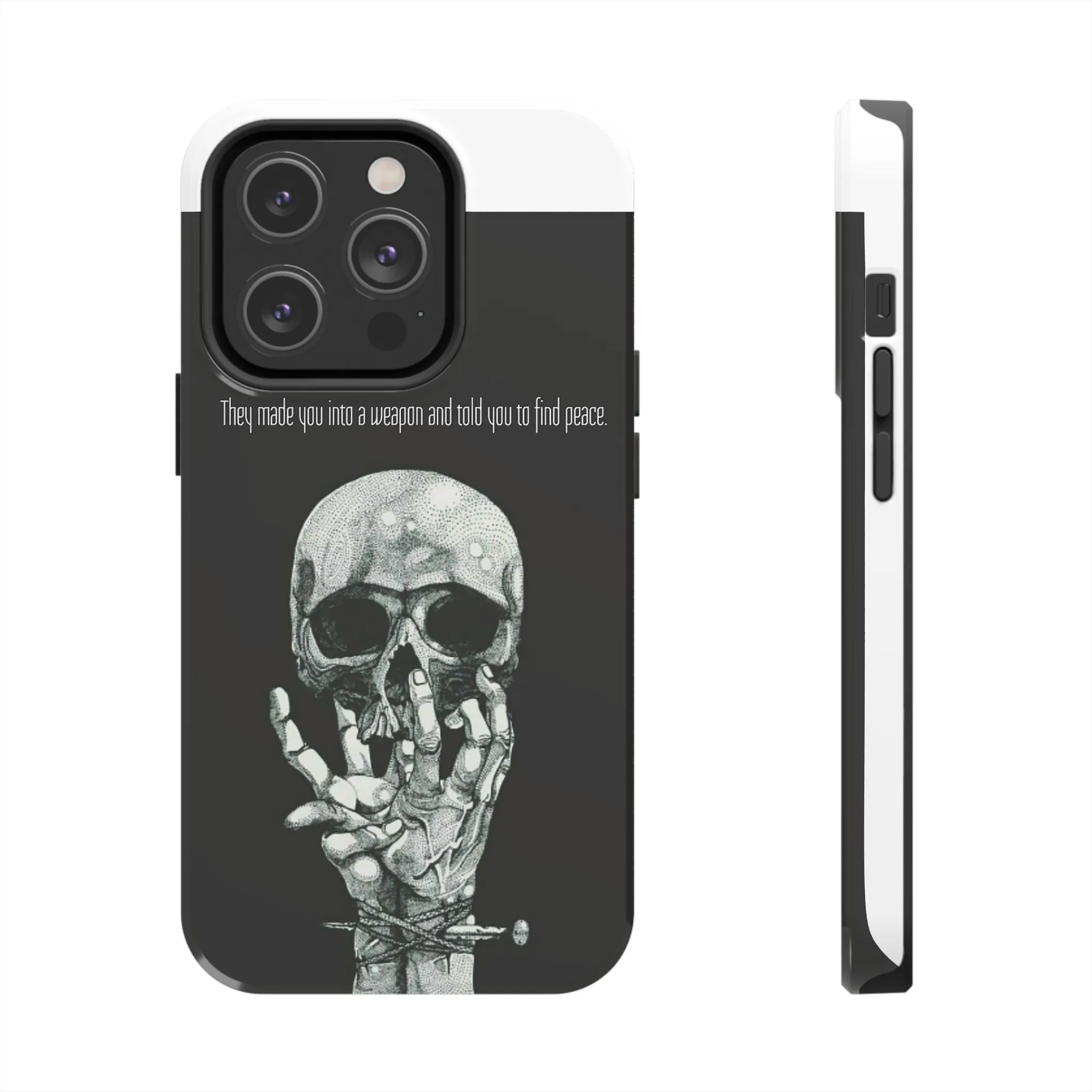 Weapon=Peace Tough Phone Cases