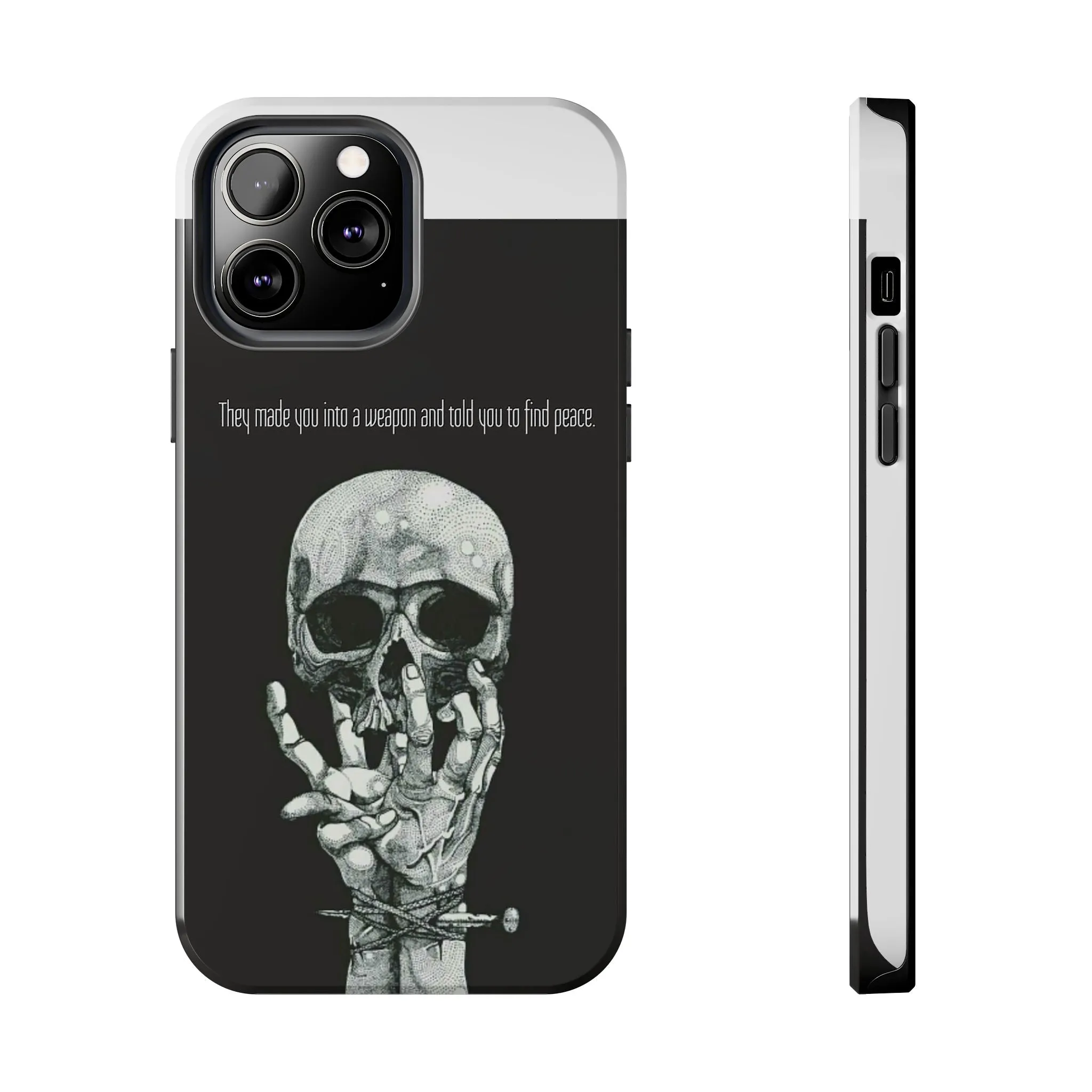 Weapon=Peace Tough Phone Cases