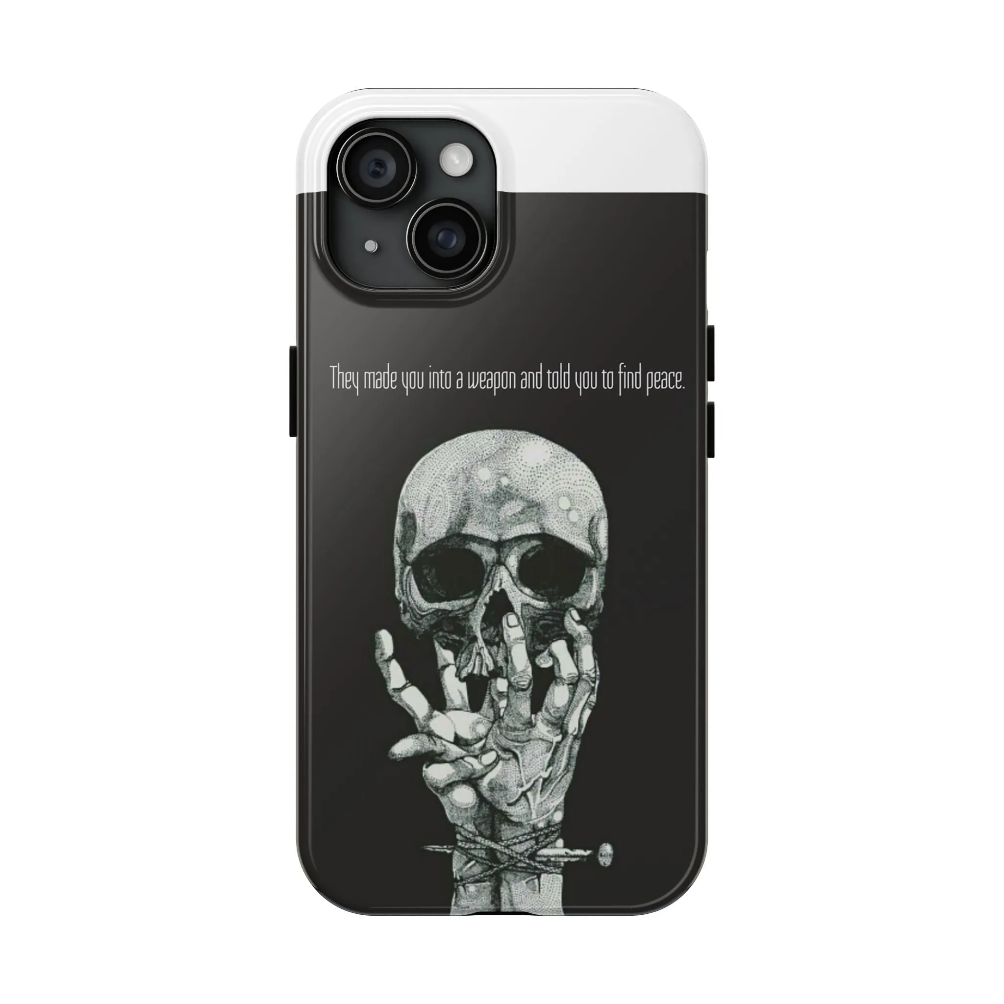 Weapon=Peace Tough Phone Cases