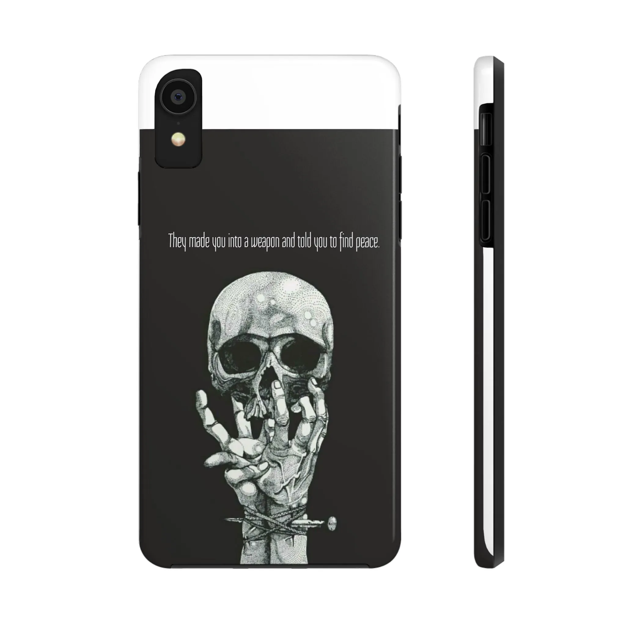 Weapon=Peace Tough Phone Cases